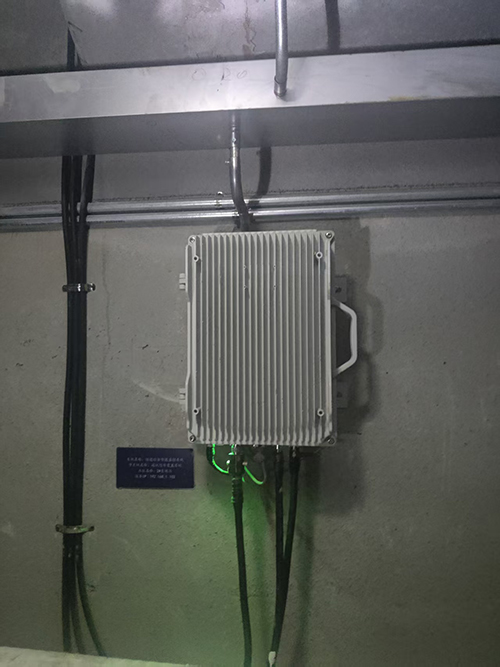  方城电力管廊覆盖漏缆方式案例